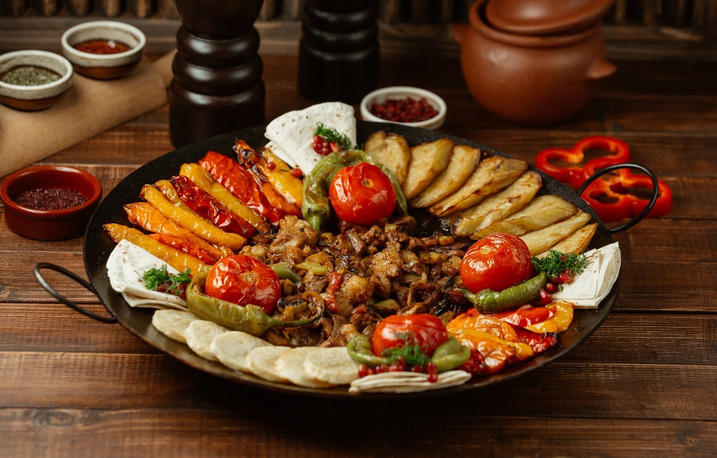 Moroccan Mezze at Moltaqa Vancouver