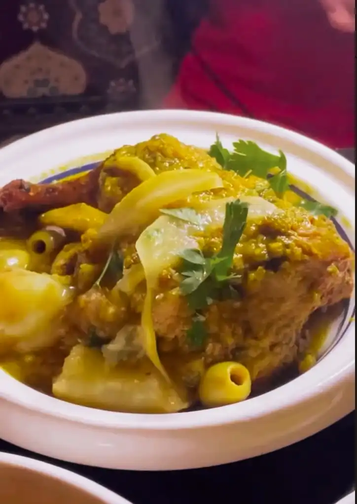 Chicken Tagine at Moltaqa Restaurant Vancouver