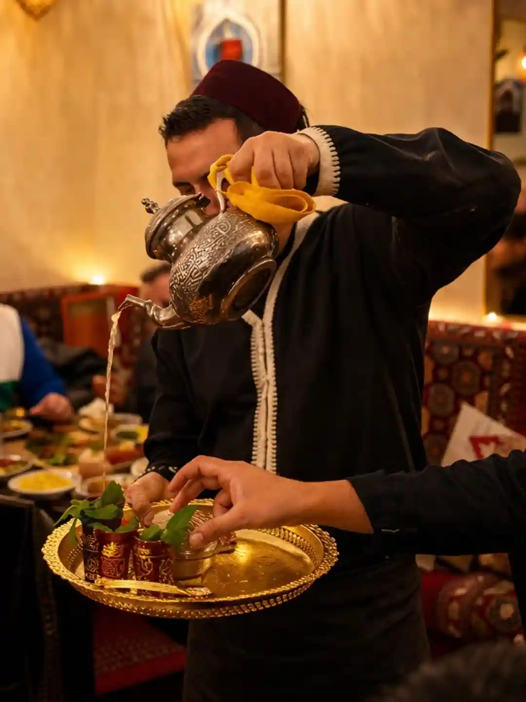Moltaqa Moroccan Restaurant interior Yaletown Vancouver